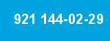 921 144-02-29 921 144-02-29